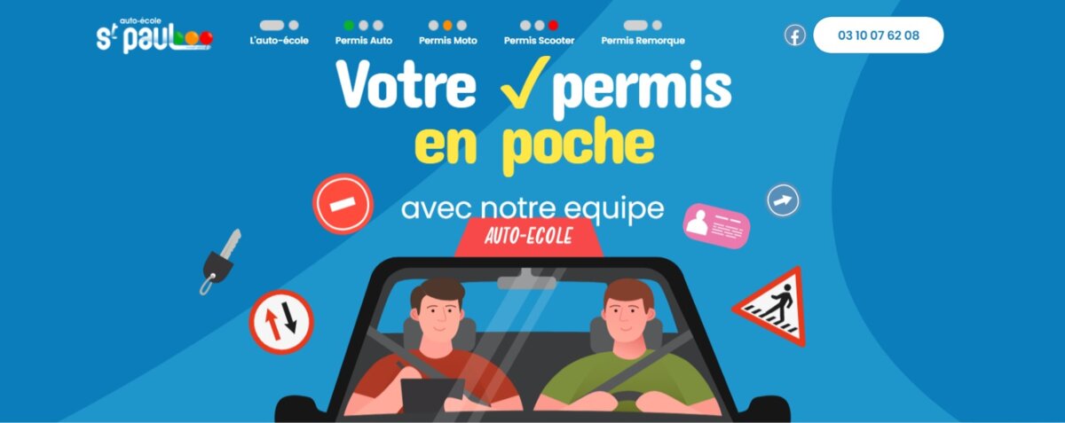 page d'accueil